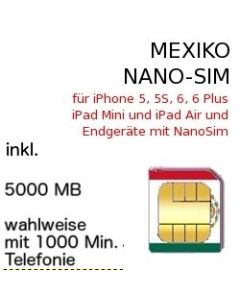 Mexiko Nano SIM