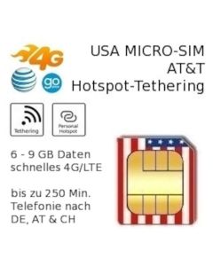 USA MICRO-SIM LTE GoPhone