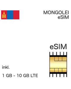 Mongolische eSIM Mongolei