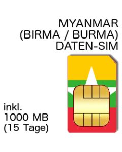 Myanmar SIM - BIRMA
