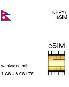 Nepalesische eSIM Nepal