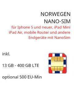 Norwegen NANO SIM