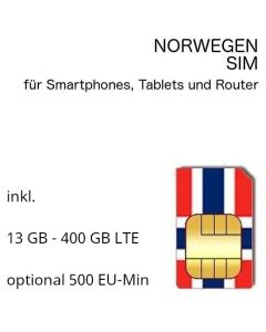 norwegische SIM Norwegen