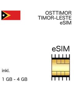 Osttimor eSIM Timor-Leste