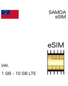 Samoanische eSIM Samoa