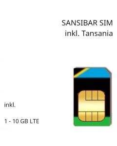 SANSIBAR PREPAID SIM ZANSIBAR