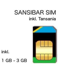 SANSIBAR PREPAID SIM ZANSIBAR