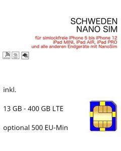 Schweden NANO SIM