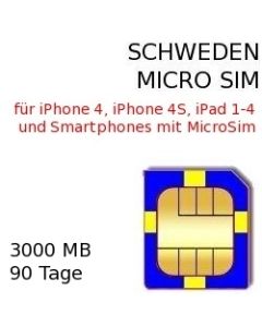 Schweden Micro-SIM