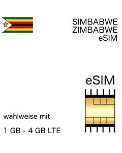 simbabwische eSIM Simbabwe