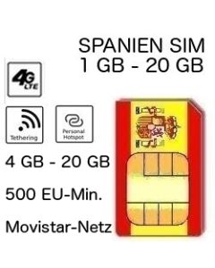 Spanien SIM MOVISTAR