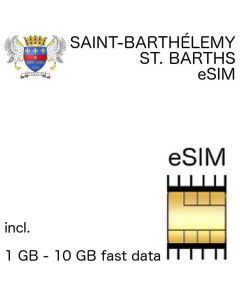 Saint Barthelemy eSIM St. Barths