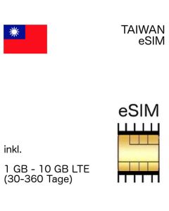 Taiwanesiche eSIm Taiwan