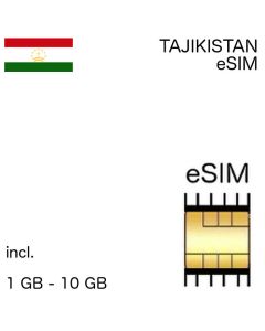 Tajik eSIM Tajikistan