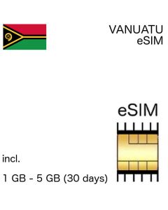Vanuatuan eSIM Vanuatu
