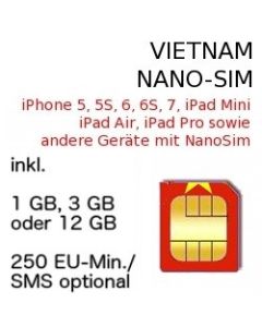 Vietnam NANO SIM