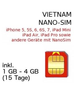 Vietnam NANO SIM