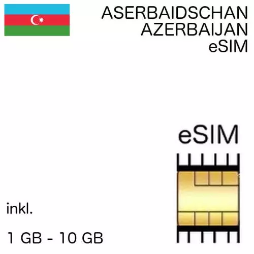 Aserbaidschanische eSIm Aserbaidschan