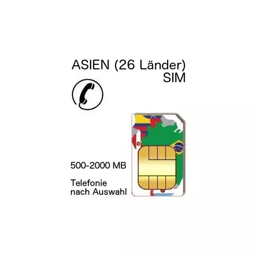 ASIEN Telefonie SIM