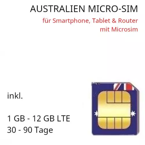 Australien Micro-SIM