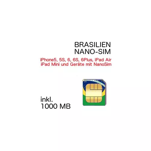 Brasilien NANO-SIM