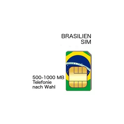 Brasilien Telefonie und Daten-SIM #1