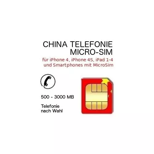 China Telefonie MICRO-SIM