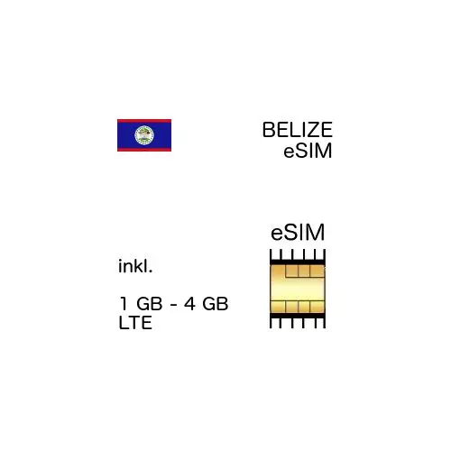 Belize eSIM belizianisch