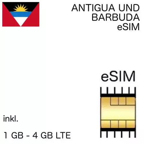 eSIM Antigua und Barbuda
