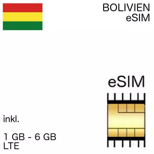 bolivianische eSIM Bolivien