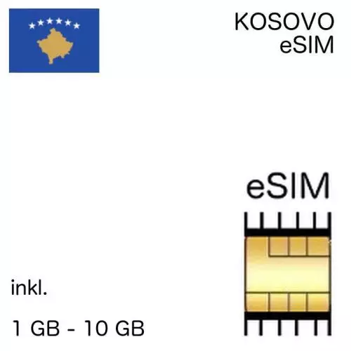 Kosovarische eSIM Kosovo