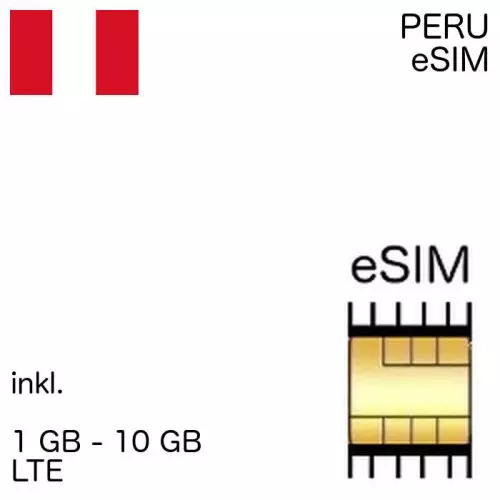 peruanische eSIM Peru