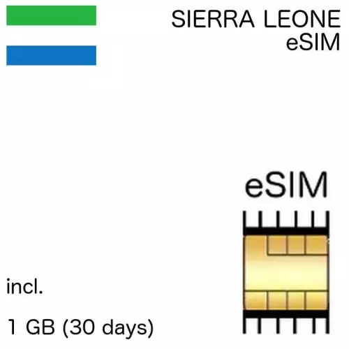 Sierra Leonian eSIM Sierra Leone