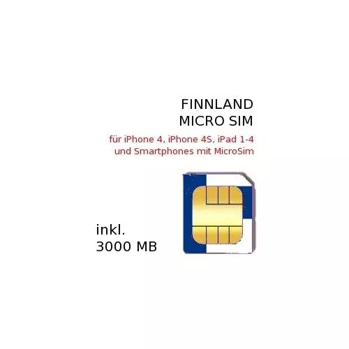 Finnland MICRO SIM