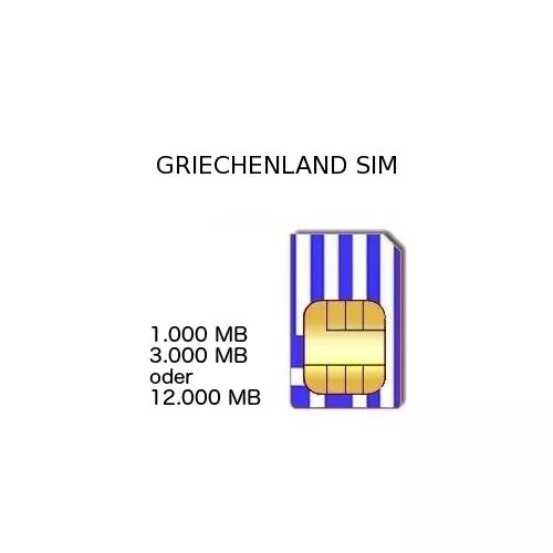 Griechenland Prepaid SIM
