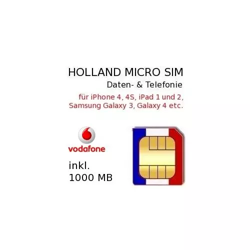 Holland MICRO SIM