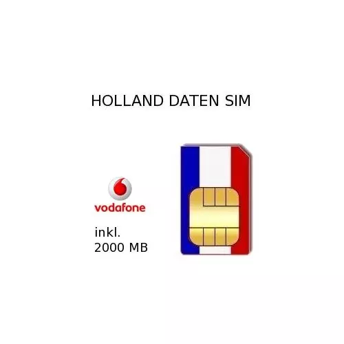 Holland 2000 MB Prepaid Daten Laptop-Sim #2