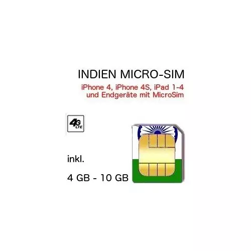 Indien Micro SIM
