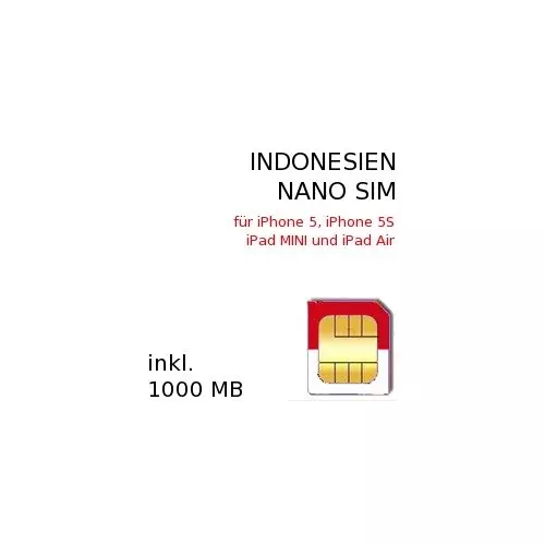 Indonesien NANO-SIM