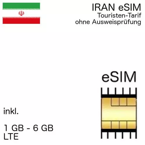Iran eSIM Iranisch