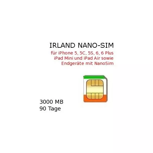 Irland Nano-SIM