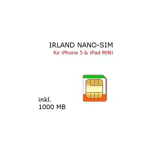Irland Flatrate NANO SIM