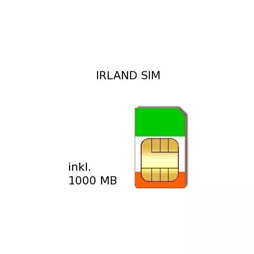Irland Prepaid Daten SIM Karte