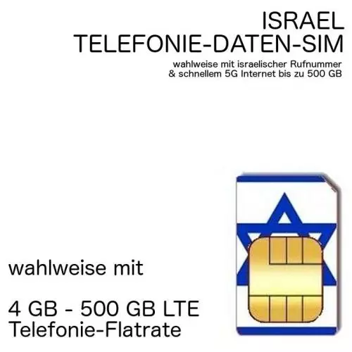 Israelische SIM Israel