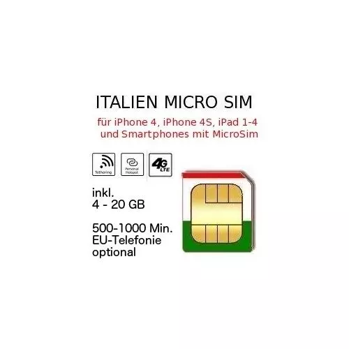 Italien MICRO-SIM Vodafone