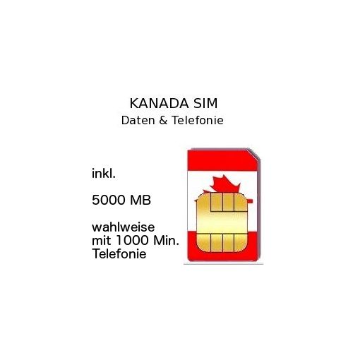 Kanada SIM 5 GB