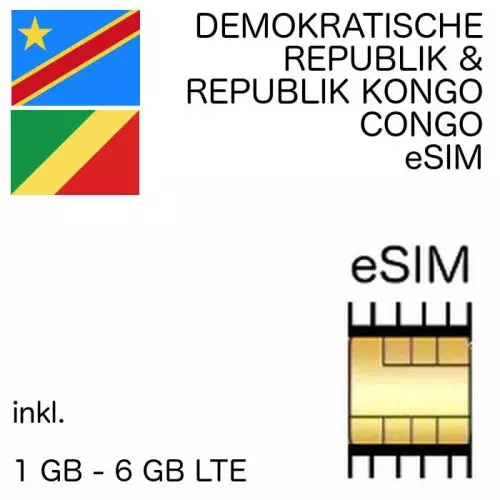 Republik Kongo eSIM Kongo