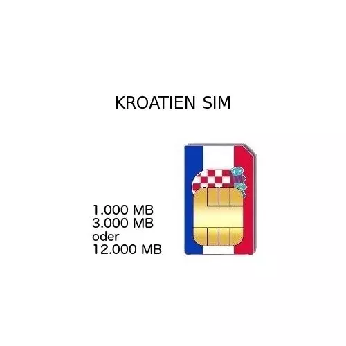 Kroatien SIM