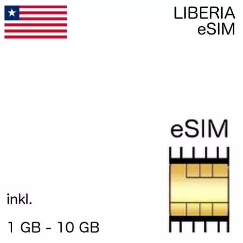 Liberianische eSIM Liberia