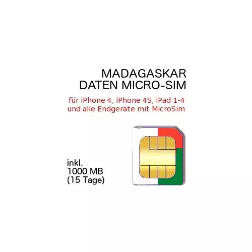 MADAGASKAR MICRO SIM